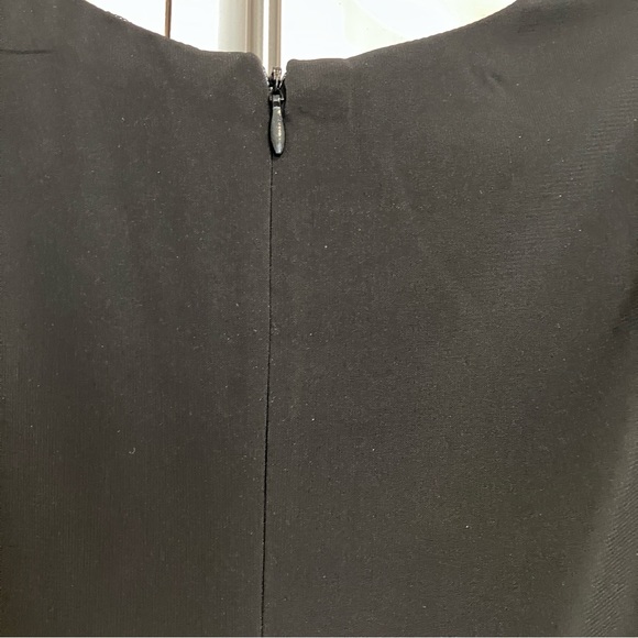 Donna Morgan Short Sleeve Black Maxi Dress, 12 - Picture 3 of 12